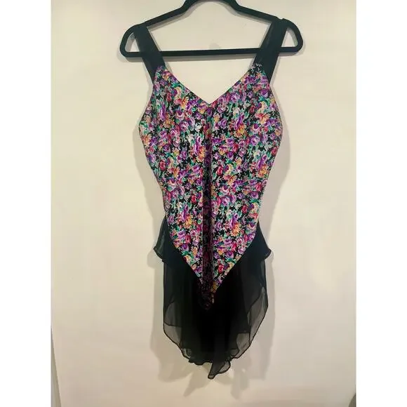 Vintage Y2K Circa 2000 Lingerie Night Gown Teddy Medium - Picture 2 of 7